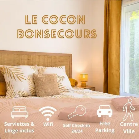 Nouveau Le Cocon Bonsecours Centre Confort Апартаменты Компьень